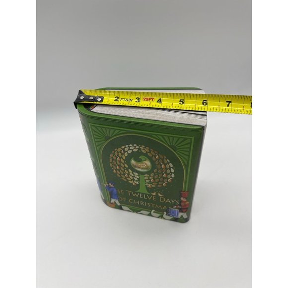 Twelve Days of Christmas Harry London Book Tin Partridge Bird Nutcracker Decor - Picture 8 of 10